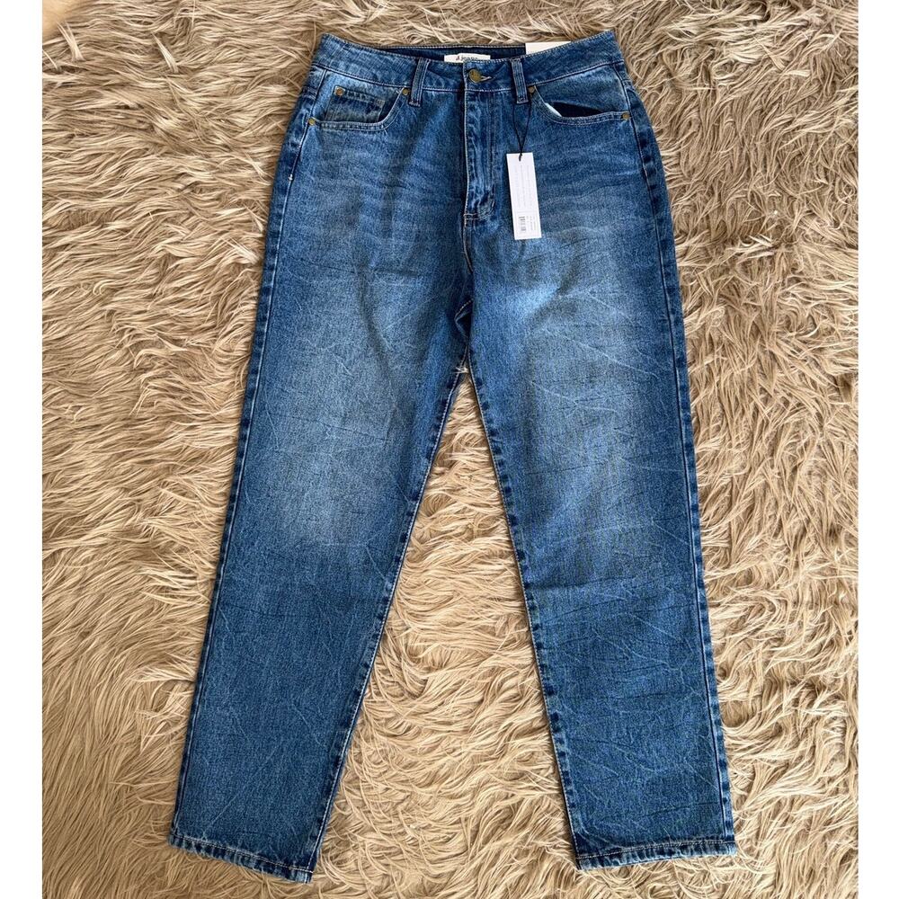 New d.jeans Women's Flex Waistband Slim Mom Jeans Medium Rory size 6